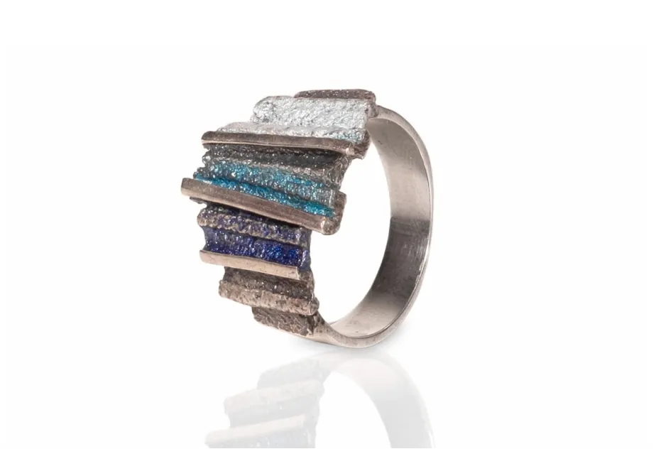 Anell Dana petit blau