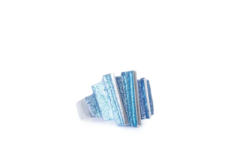 Kleiner blauer Ring Dana