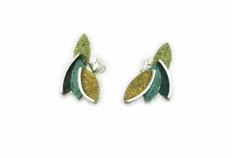 Eire green Small earrings