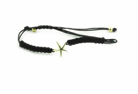 Kleines Seestern-Makramee-Armband