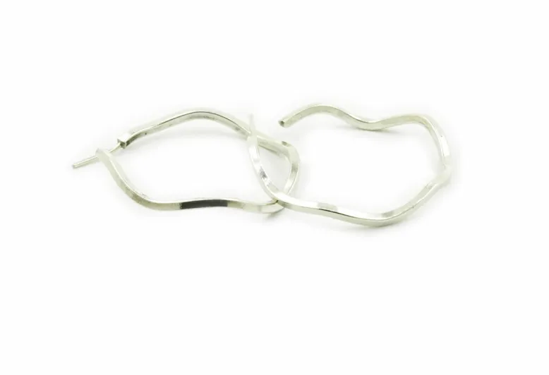 Simone large smooth earring