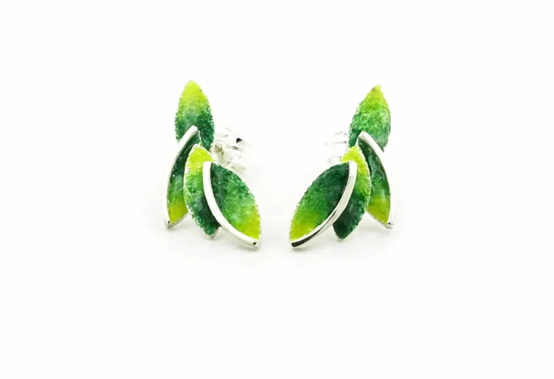 Eire green Small earrings