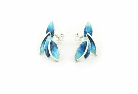 Pendientes Eire pequeños azul