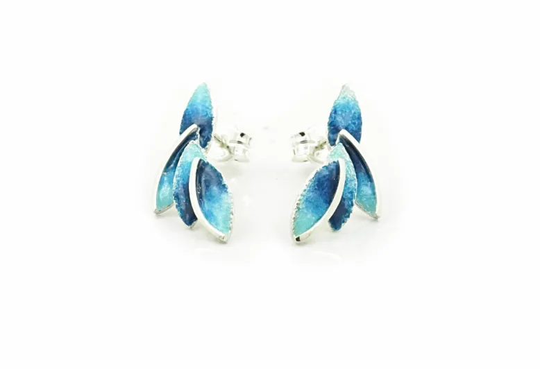 Eire blue Small earrings