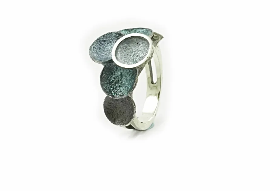 Kleiner grauer Ring Singular, 6 Kreise