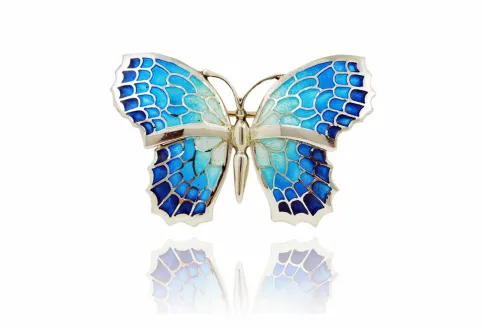 Fermall Papallona Fly mitjana blau 