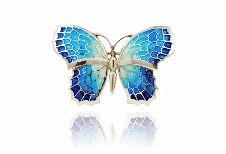 Fermall Papallona Fly mitjana blau 