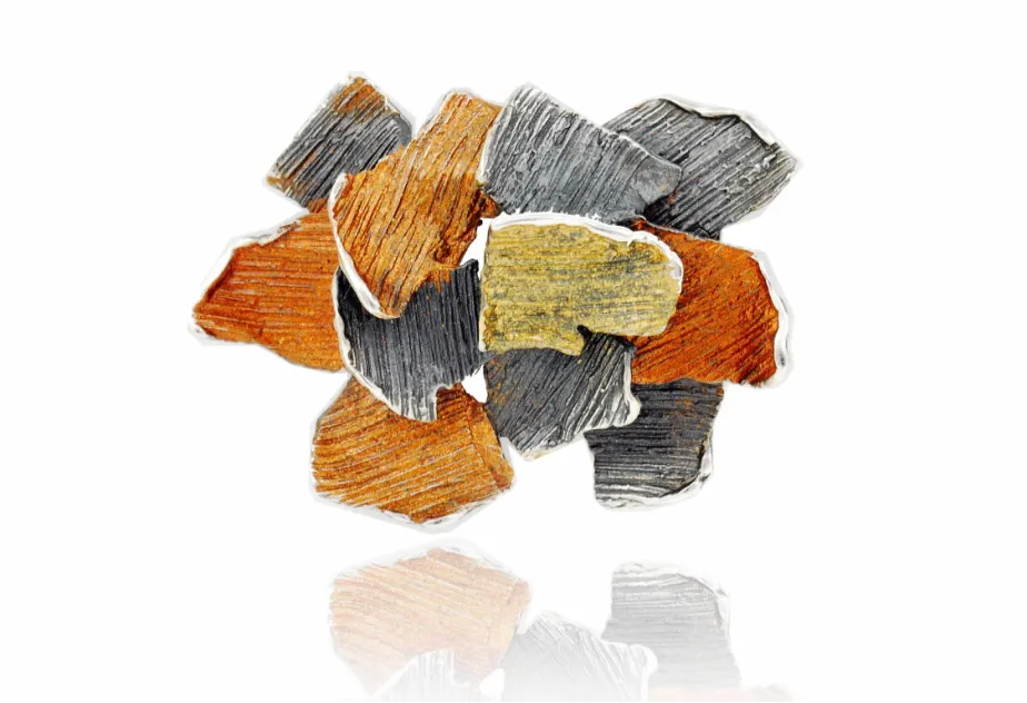 Broche Grande Summum Ocre