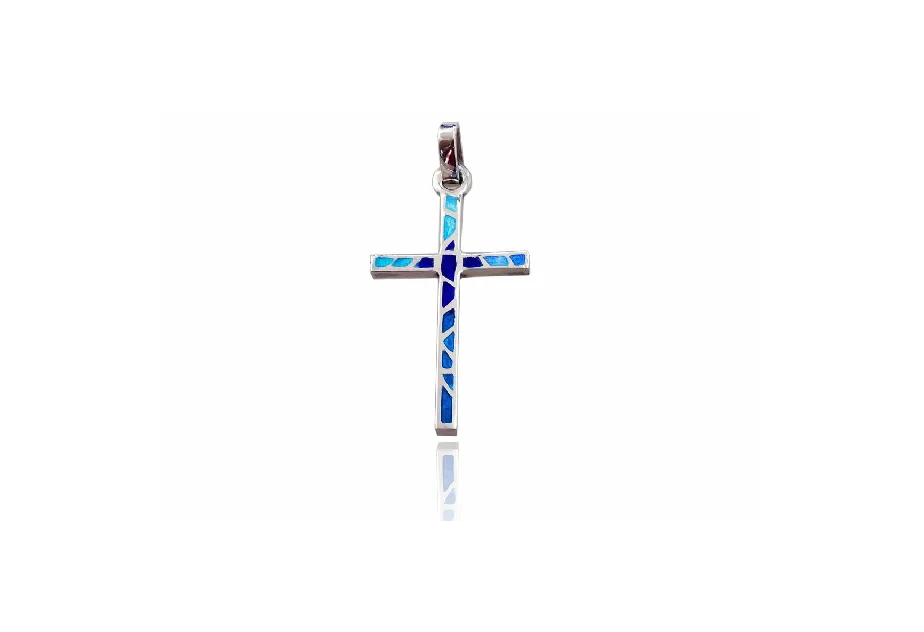 Gaudí Mosaic Latin Cross