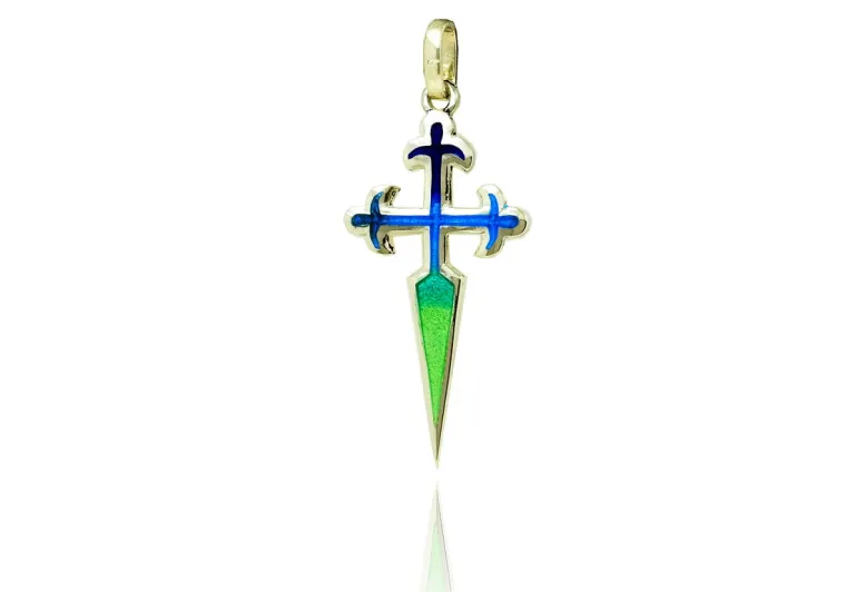 Large Colorful Santiago Cross 1.3