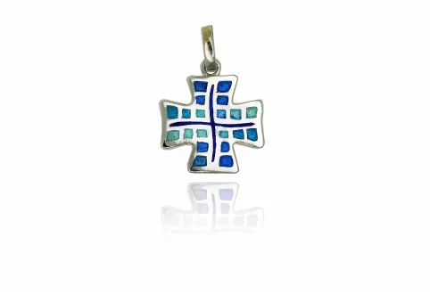 Cruz Griega Azul 'Gaudí'