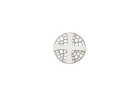Perforated Round Sagrada Familia Cross