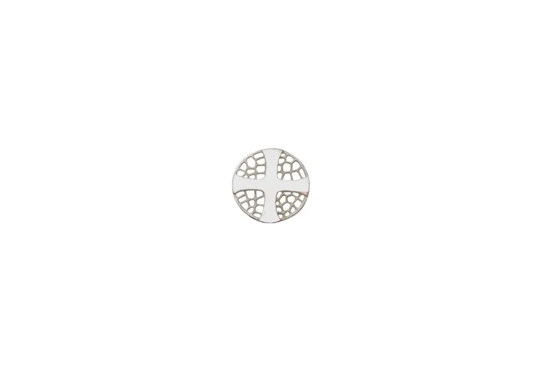 Perforiertes rundes Kreuz der Sagrada Familia