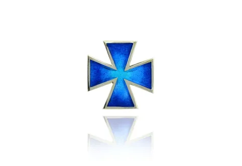 Blue St. John's Cross