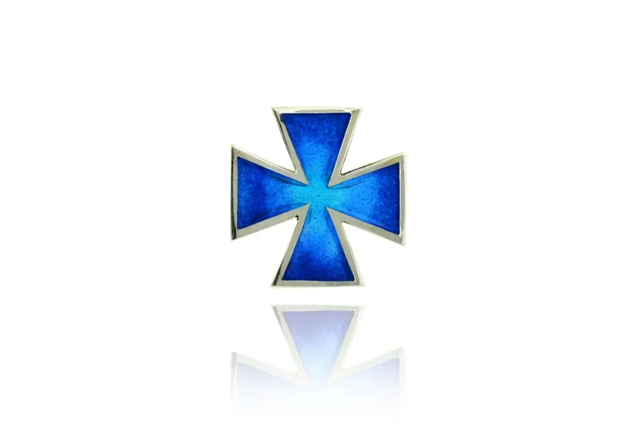 Blaues Johanneskreuz