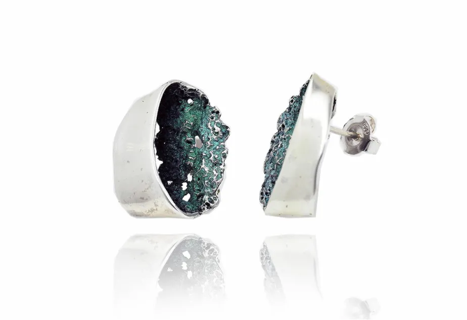 Pendientes Gala Verde Esmeralda