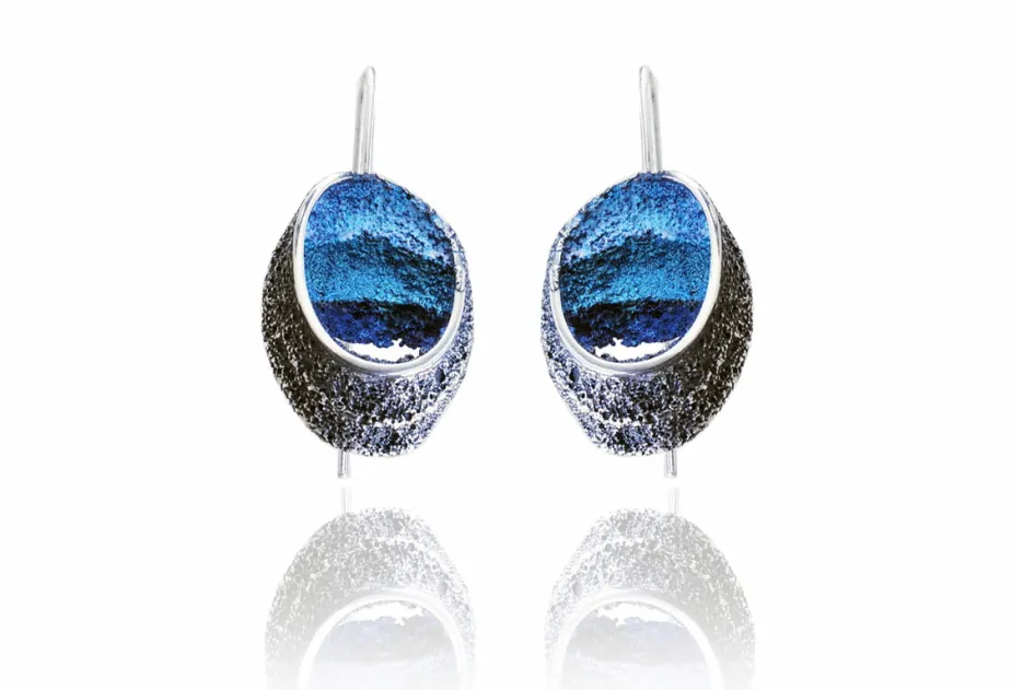 Pendientes Sinera Azul Formentera