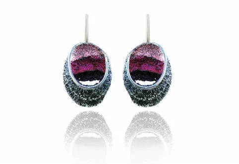 Pendientes Sinera Violetas