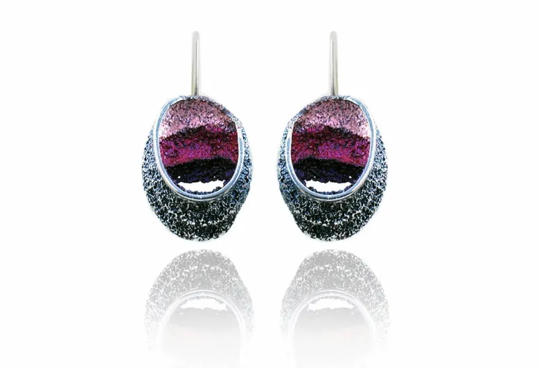 Pendientes Sinera Violetas