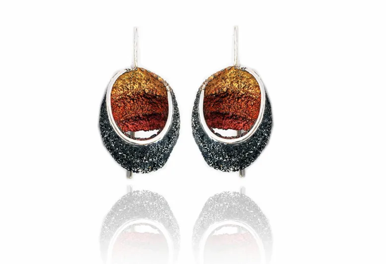Ochre Sinera big earrings
