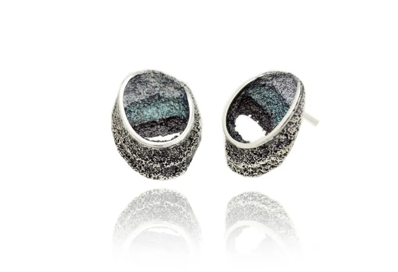 Pendientes Sinera Grises