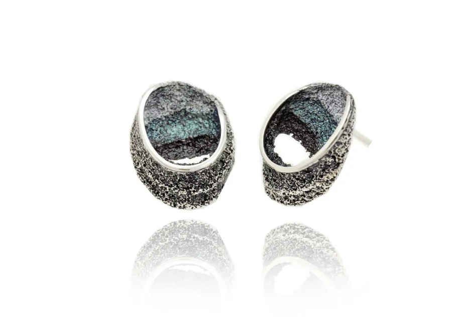 Pendientes Sinera Grises