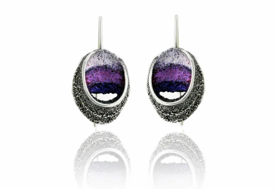 Pendientes Sinera Violetas