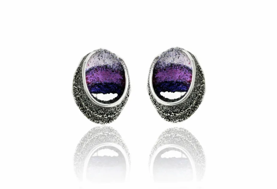 Pendientes Sinera Violetas