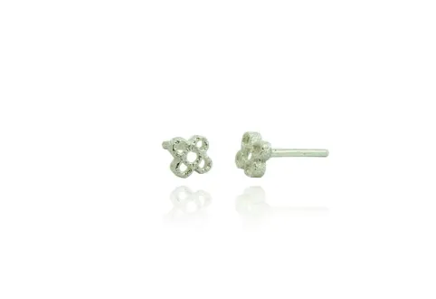 Small Perforated Panot Earrings