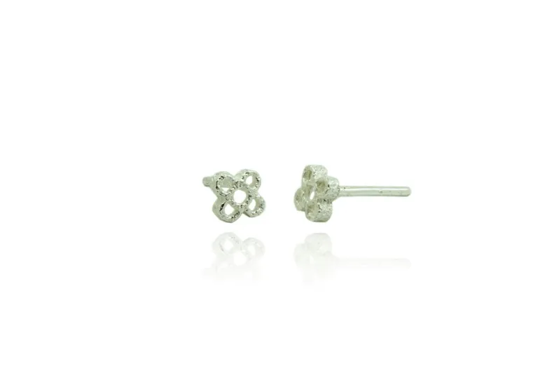 Small Perforated Panot Earrings