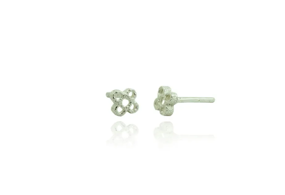 Small Perforated Panot Earrings