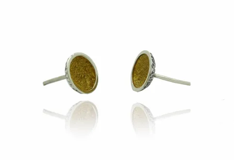 Pendientes Singular Pequeños Amarillos