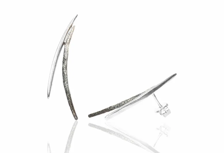 Pendientes Dynamic Medianos Grises