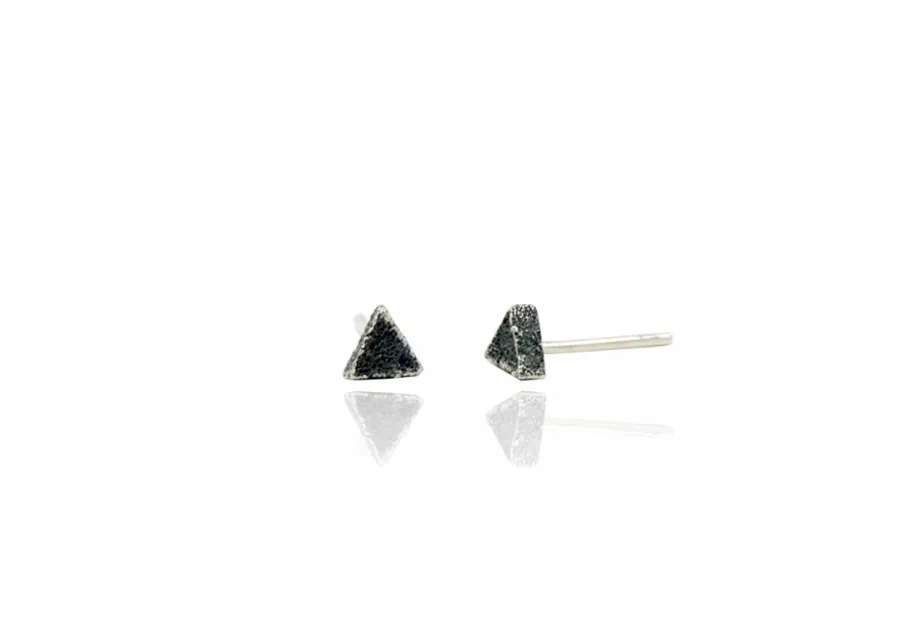 Toy Triangle medium earring