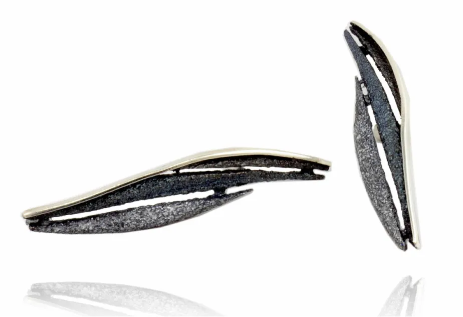 Bori grey earring