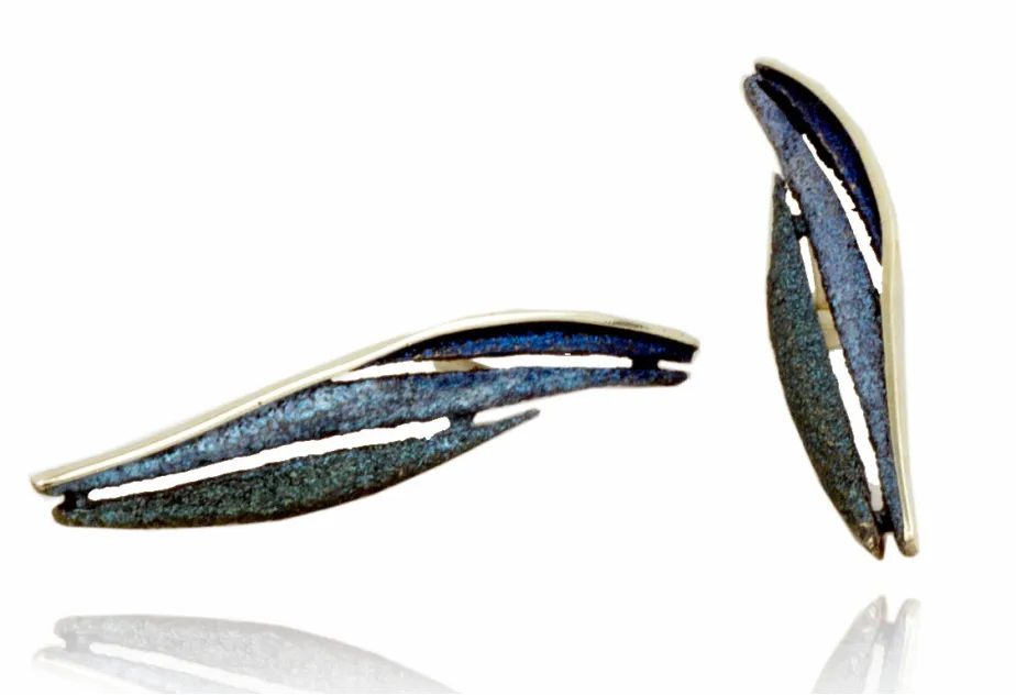 Bori blue earring