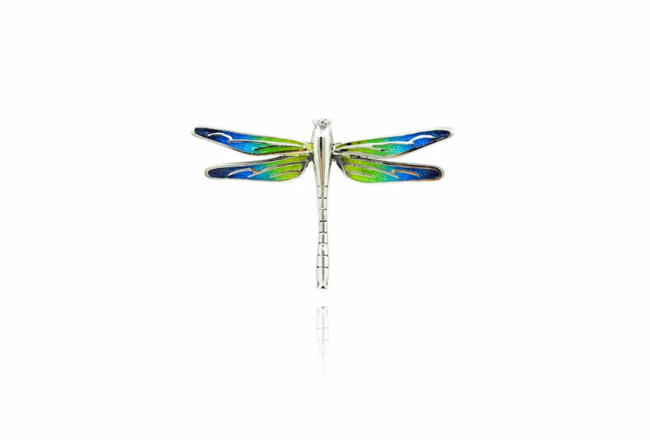 Colgante Libélula de Esmalte 'Menorca' Pequeño