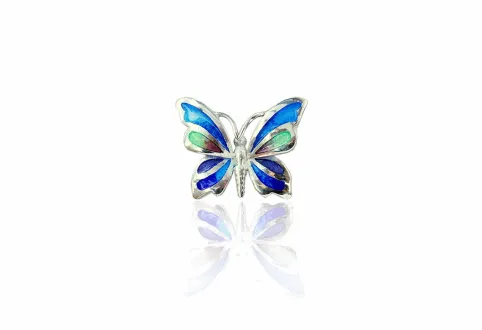 Colgante Mariposa Azul