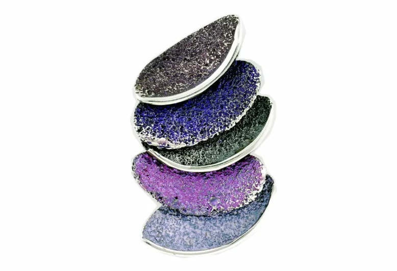 Violet Smile big pendant