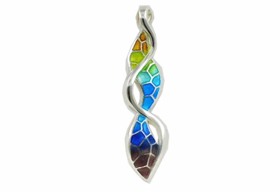 Colorful Serpentí Pendant