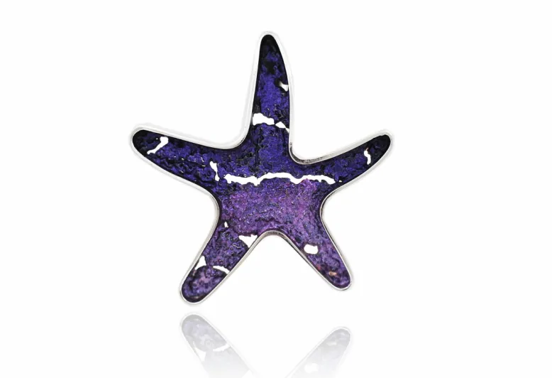 Penjoll Estrella Mar-Itim mitjana lila