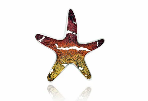 Penjoll Estrella Mar-Itim mitjana ocre