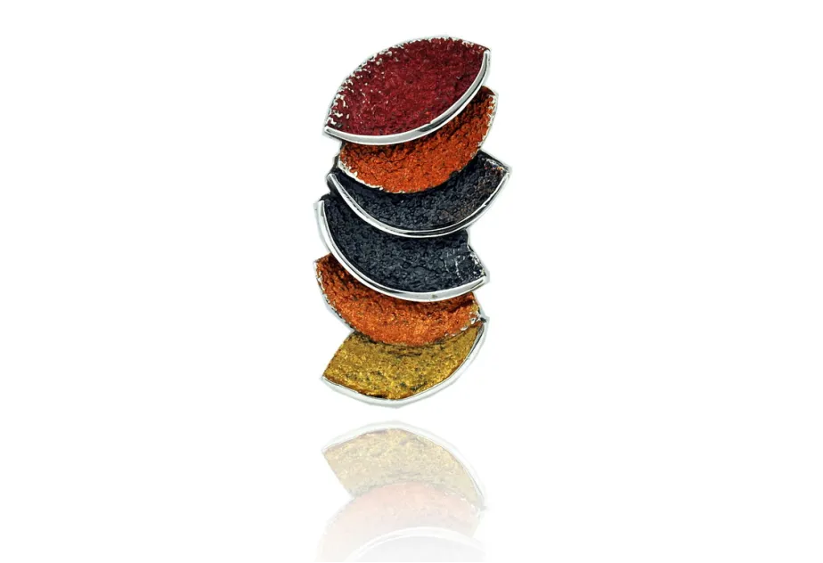 Smile ochre little pendant