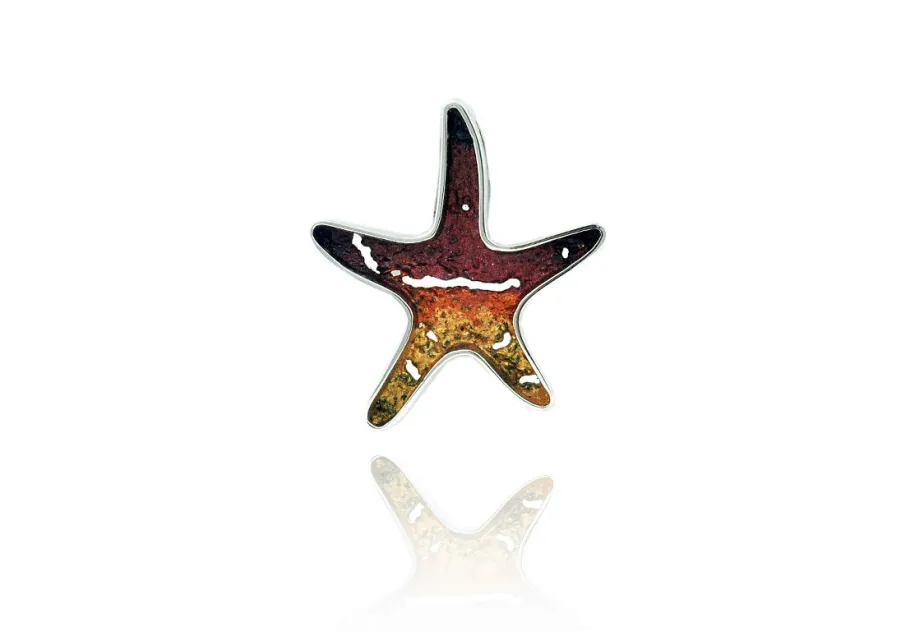 Penjoll Estrella Mar-Itim petit ocre