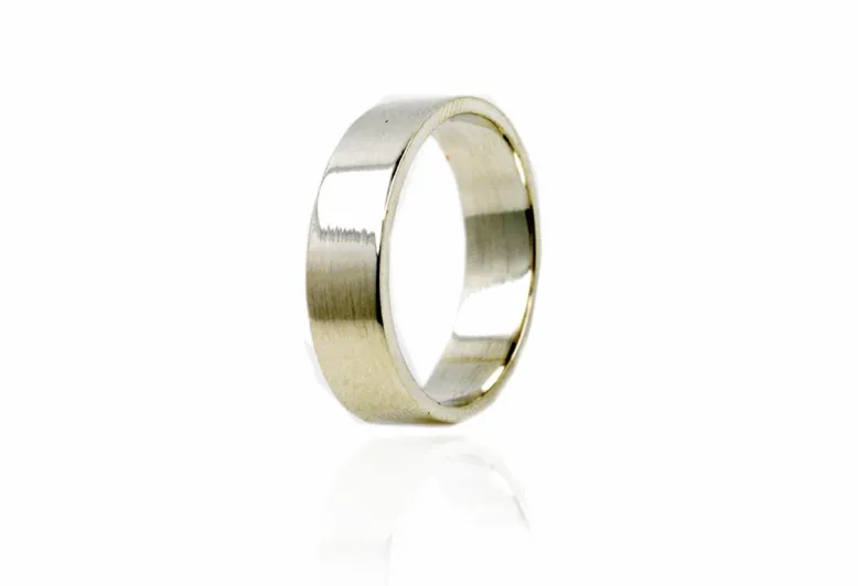 Anell aliança plana 5 mm