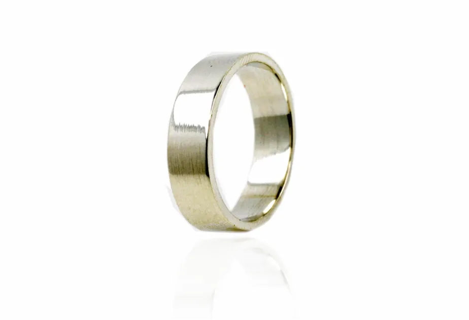 Anell aliança plana 5 mm