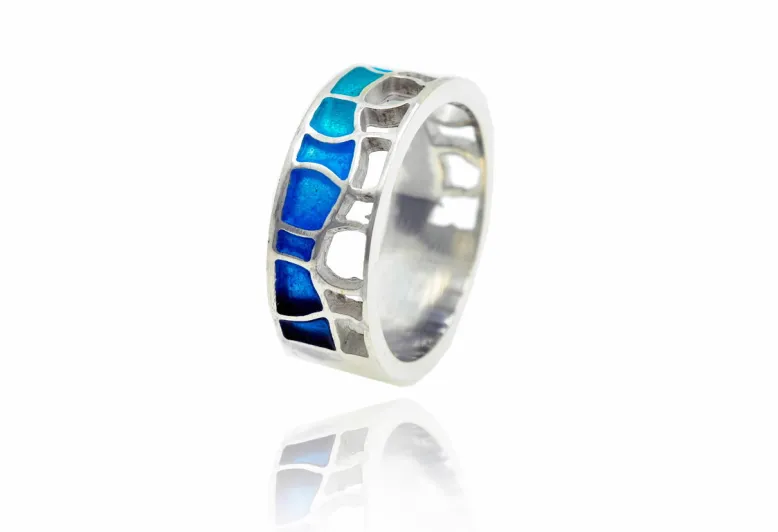 Anell Pedrera blaus