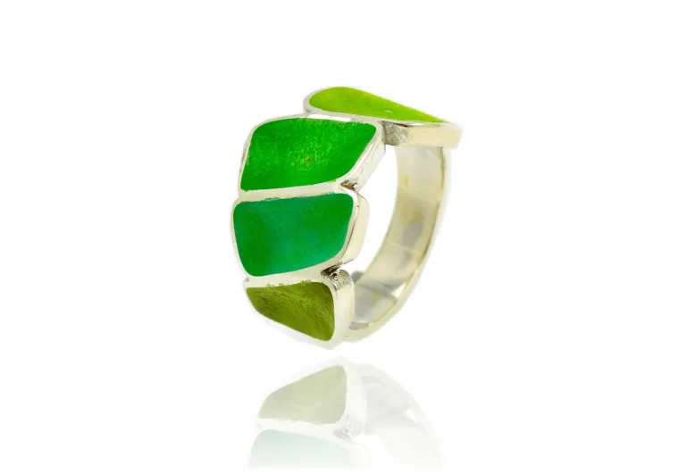 Anillo Mediterrani gibre verde 