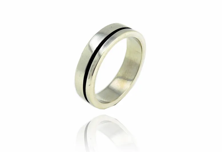 Anillo alianza plana