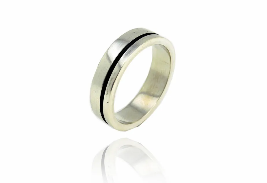 Anillo alianza plana